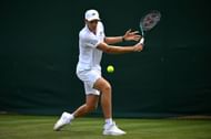 Hubert Hurkacz at the 2023 Wimbledon.